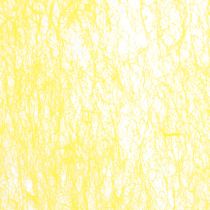 položky Ozdobný běhoun fleece na stůl dekorační běhoun fleece žlutý 23cm 25m