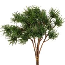 položky Dekorativní větvičky borovice umělé borovicové větvičky zelené 28cm 6 ks