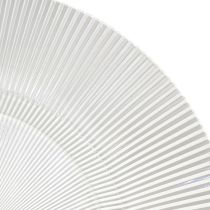 položky Dekorativní talíř s drážkami plastový talíř plastový talíř průhledný Ø33cm