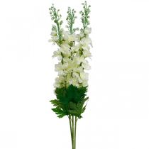 položky Delphinium White Umělé Delphinium Hedvábné květiny Umělé květiny 3ks