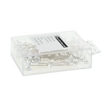položky Diamantové jehly Ø11mm trans čiré 55 ks