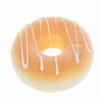 Deco donut krém umělý Ø8cm