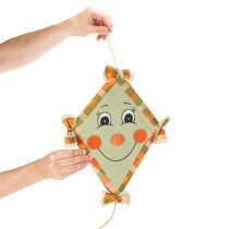 položky Dekorativní drak s obličejem a závěsem, podzimní dekorace, 40 cm, 2 kusy