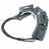 položky Drátěné srdce 20cm vlna kroužky věnec obruč srdce 10 ks