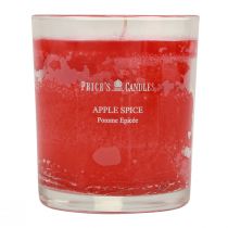 Vonná svíčka ve skle vonná svíčka Christmas Apple Spice V8cm