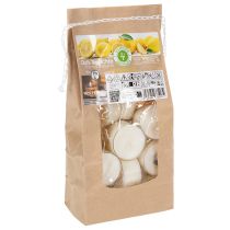 položky Vonné čajové svíčky s citronelovou vůní pro romantické večery doma nebo na zahradě, 25 mm, 7 h, 18 kusů