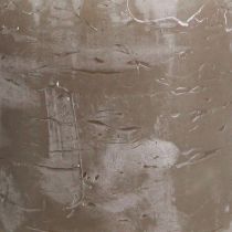 položky Jednobarevné svíčky hnědé sloupové svíčky 70×80mm 4 ks
