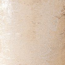položky Jednobarevné svíčky platinové 60x80mm 4ks