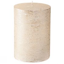 položky Jednobarevné svíčky platinové 85x120mm 2ks