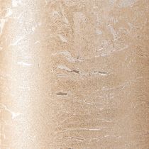 položky Jednobarevné svíčky platinové 85x150mm 2ks
