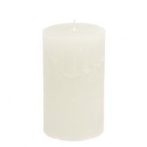 položky Jednobarevné svíčky bílé 85x150mm 2ks