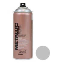 položky Barva ve spreji stříbrná barva s metalickým efektem stříbrná akrylová barva ve spreji 400ml