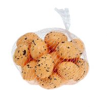 položky Polystyrenové vajíčko pomeranč 3,5 cm 24 ks