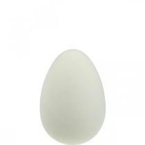 Dekorativní vaječný krém Velikonoční vajíčko se vločkami Dekorace do výlohy Velikonoce 25cm