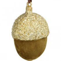 položky Žaludy na zavěšení, adventní, ozdoba na stromeček, podzimní dekorace V6,5cm Ø4cm 6 ks