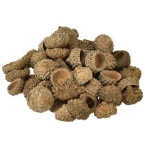 položky Přírodní ozdobné žaludy na tvoření, 1,5 cm, 200 g