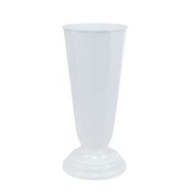 položky Váza „Szwed“ bílá Ø16cm