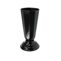 položky Zakládací váza „Szwed“ černá Ø13cm, 1ks