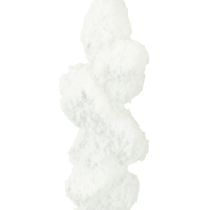 položky Dekorace rampouchů zasněžená vánoční ozdoba na stromeček 14cm 4 kusy