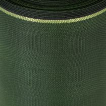 položky Elegantní moaré zelená věnečná stuha se zlatým okrajem, 100 mm x 25 m, pro pohřební květinářství a dekoraci