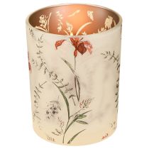 položky Elegantní svícen s květinovým motivem pro harmonický design místnosti, 12,5 cm, 2 kusy