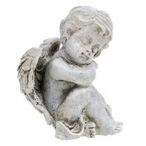 položky Anděl sedící šedý 11cm 4 ks