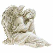 Dekorativní anděl sedící 19cm x 13,5cm V15cm