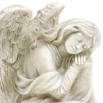 Dekorativní anděl sedící 19cm x 13,5cm V15cm