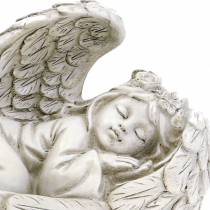Deco anděl spí 18cm x 8cm x 10cm
