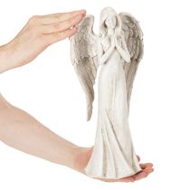 položky Figurka anděla stojícího a modlícího se, dekorace, 36 cm
