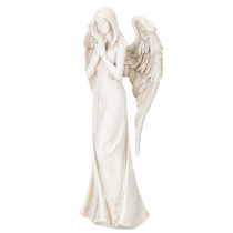 položky Figurka anděla stojícího a modlícího se, dekorace, 36 cm