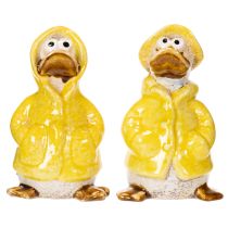 položky Figurky kachen, keramické figurky do pláštěnky pro zábavnou dekoraci balkonu a zahrady, 11 cm, 4 kusy