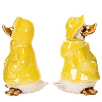 položky Figurky kachen, keramické figurky do pláštěnky pro zábavnou dekoraci balkonu a zahrady, 11 cm, 4 kusy