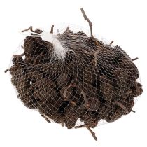 položky Přírodní olšové šišky, volné, na ozdobu, 3 cm, 300 g, přírodní hnědé.