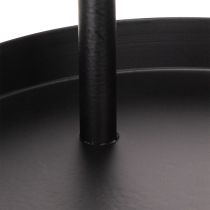 položky Kovový dvoupatrový kulatý dekorativní podnos 58 cm