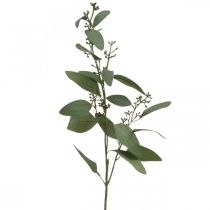 Umělá eukalyptová větvička s pupeny deco větev 60cm