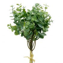 Umělá eukalyptová větev zelená 37cm 6ks