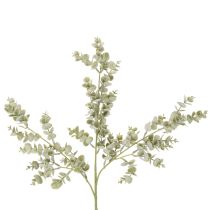 položky Umělá větvička eukalyptu, dekorativní větvička do vázy a kytice, 49 cm, 4 kusy