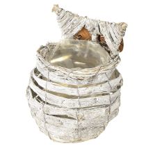 položky Sova k výsadbě bílá 23cm