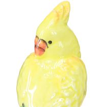 položky Svícny s exotickými ptáci, ručně malované, keramické, V14,5 cm, 2 ks