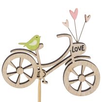 položky Dřevěné kolíky s motivem kola pro jarní romantickou atmosféru v obývacím pokoji, 8 cm, 12 kusů