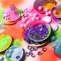 položky Barevný písek 0,5mm žlutý 2kg