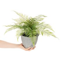 položky Umělá kapradina v květináči do obývacího pokoje a kanceláře, 35 cm