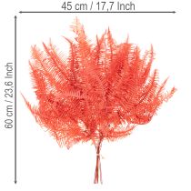 položky Kapradiny, konzervované sušené květiny, podzimní dekorace, 60 cm, 10 kusů