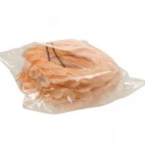 položky Jarní věnec oranžový věnec na zavěšení věnec na dveře Ø20cm 3ks