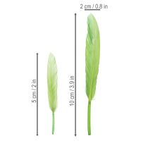 položky Dekorativní peří pro stylovou atmosféru a působivé dekorace 10 cm