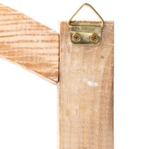 položky Dřevěný okenní rám jako nástěnná dekorace 100 cm