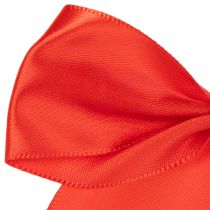 položky Dekorativní červená mašle, předvázaná pro tvoření a balení, 11 cm, 25 kusů