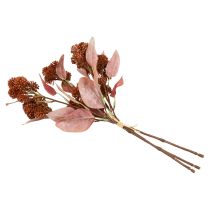 položky Tučná slepice Rozchodník červený Rozchodník umělé květiny 41cm 3ks