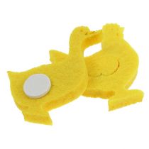 položky Felt Duck, Chicken samolepící žlutá 96 ks